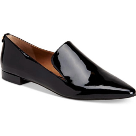 Calvin Klein Shoes - Calvin Klein Shiny Black Women's Flats